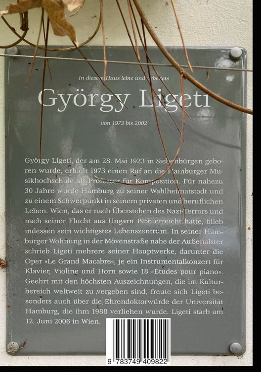 Produktbild: Gy&ouml;rgy Ligeti im Spiegel seiner Hamburger Kompositionsklasse