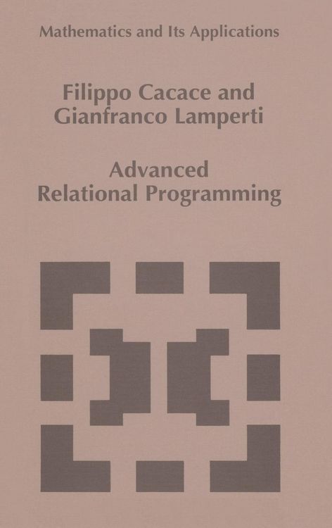 Produktbild: Advanced Relational Programming