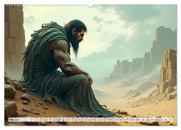 Produktbild: Titanen &ndash; Herrscher vor den G&ouml;ttern (Wandkalender 2027 DIN A2 quer), CALVENDO Monatskalender