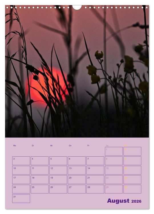 Produktbild: Wald- und Wiesenkalender 2026 Planer (Wandkalender 2026 DIN A3 hoch), CALVENDO Monatskalender