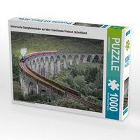 Produktbild: CALVENDO Puzzle Historische Dampfeisenbahn auf dem Glenfinnan Viaduct, Schottland 1000 Teile Lege-Gr&ouml;&szlig;e 64 x 48 cm Foto-Puzzle Bild von Harald Schnitzler