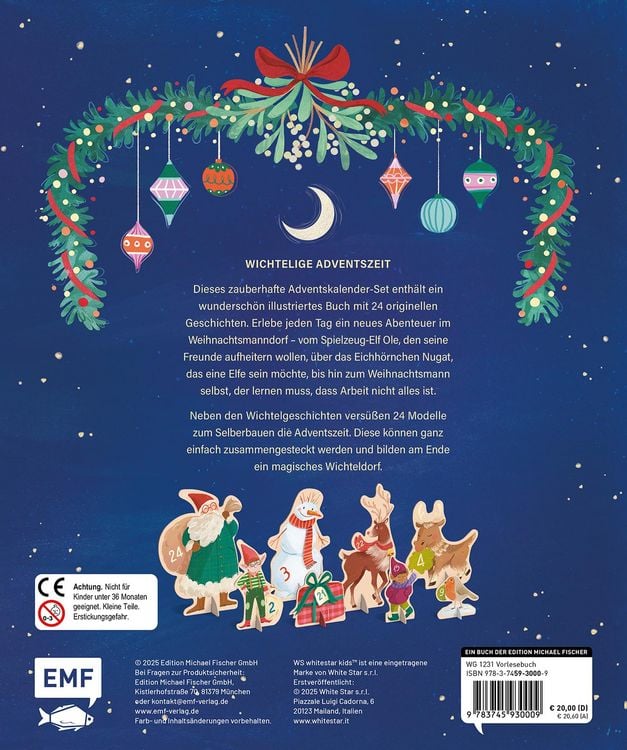 Produktbild: Mein Adventskalender-Wichtel-Set: Wichtel-Weihnachten