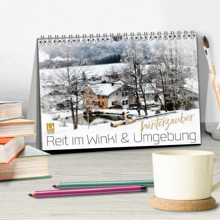 Produktbild: WINTERZAUBER Reit im Winkl und Umgebung (Tischkalender 2026 DIN A5 quer), CALVENDO Monatskalender