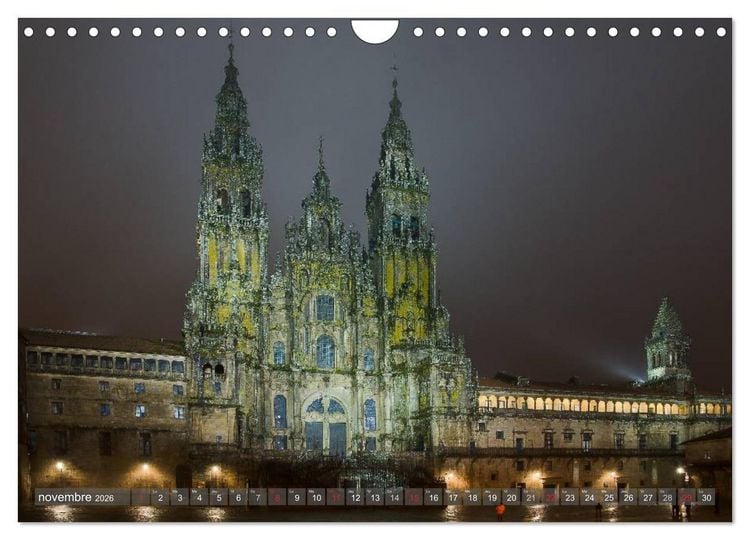 Produktbild: Le Nord de l'Espagne (Calendrier mural 2026 DIN A4 vertical), CALVENDO calendrier mensuel