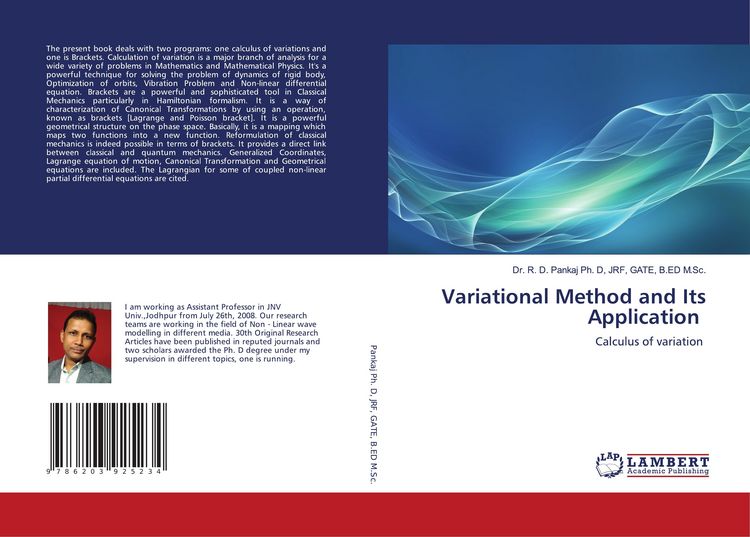 Produktbild: Variational Method and Its Application