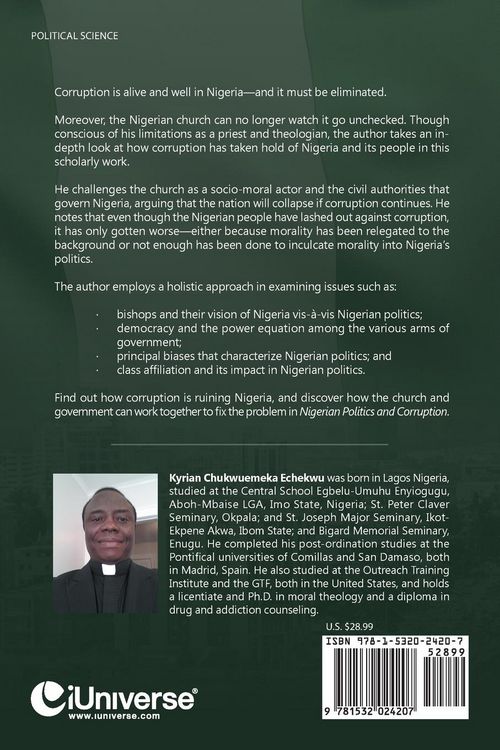 Produktbild: Nigerian Politics and Corruption