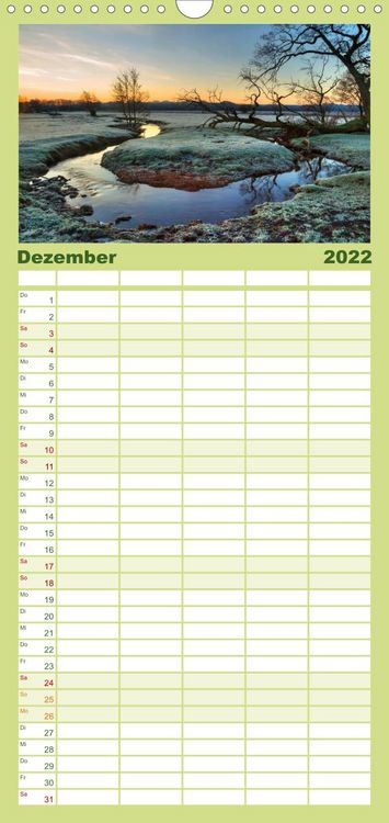 Produktbild: New Forest - England - Familienplaner hoch (Wandkalender 2022 , 21 cm x 45 cm, hoch)