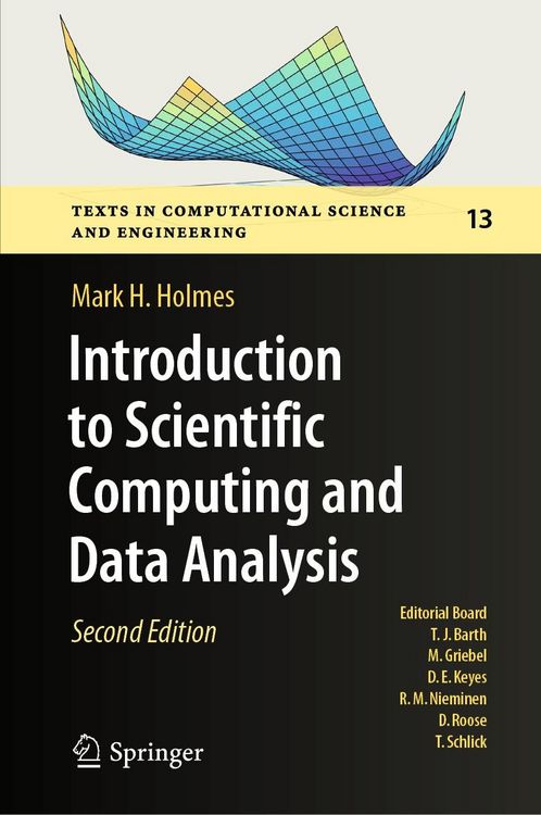 Produktbild: Introduction to Scientific Computing and Data Analysis