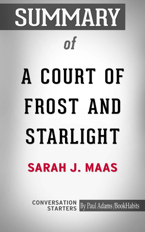 Produktbild: Summary of A Court of Frost and Starlight