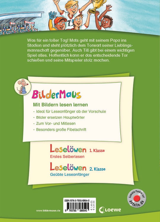 Produktbild: Bildermaus - Fu&szlig;ballgeschichten