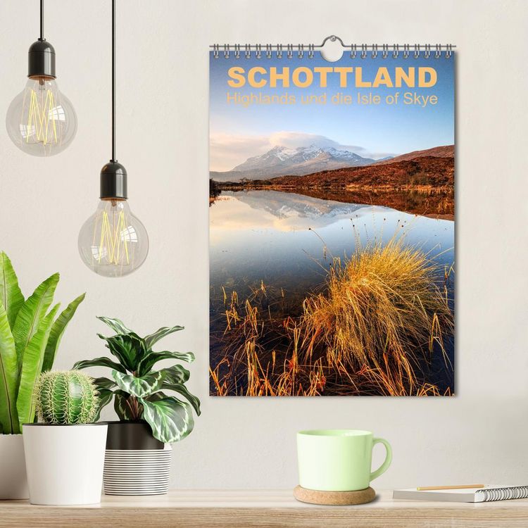 Produktbild: Schottland: Highlands und die Isle of Skye (Wandkalender 2026 DIN A4 hoch), CALVENDO Monatskalender