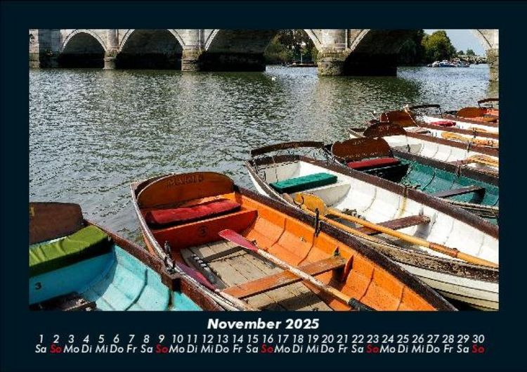 Produktbild: Boote 2025 Fotokalender DIN A5