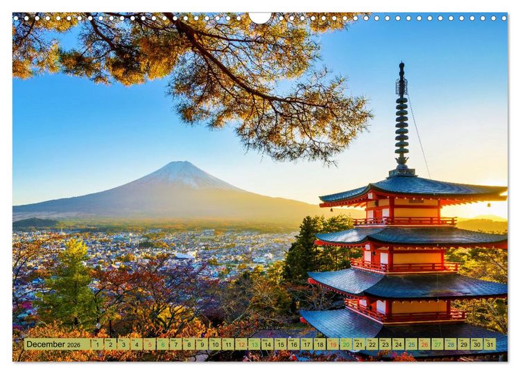 Produktbild: Amazing JAPAN (Wall Calendar 2026 DIN A3 landscape), CALVENDO 12 Month Wall Calendar