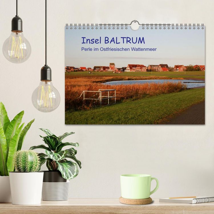 Produktbild: Insel Baltrum, Perle im Ostfriesischen Wattenmeer (Wandkalender 2026 DIN A4 quer), CALVENDO Monatskalender