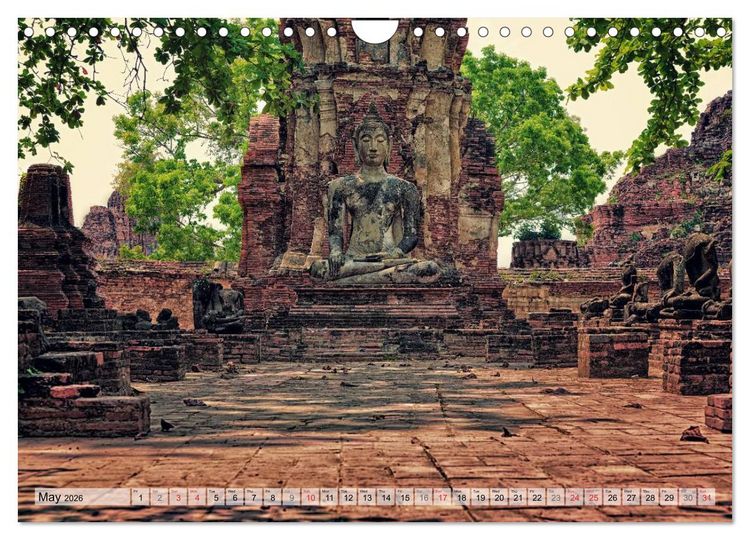 Produktbild: Magical Thailand (Wall Calendar 2026 DIN A4 landscape), CALVENDO 12 Month Wall Calendar