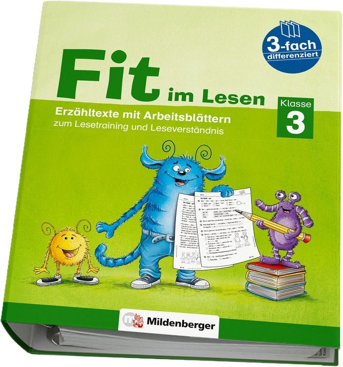 Produktbild: Fit im Lesen &ndash; Erz&auml;hltexte, Klasse 3