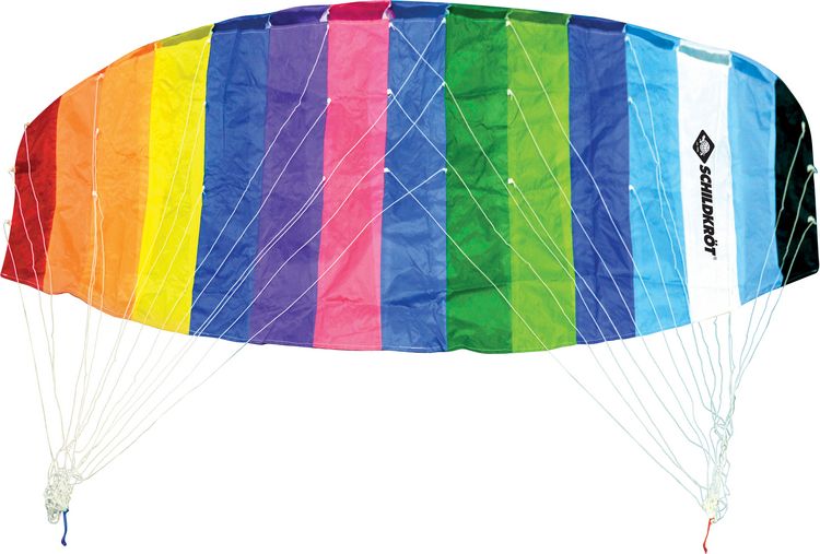 Produktbild: Dual Line SPORT KITE 2.0, incl. Carrybag, Rainbow