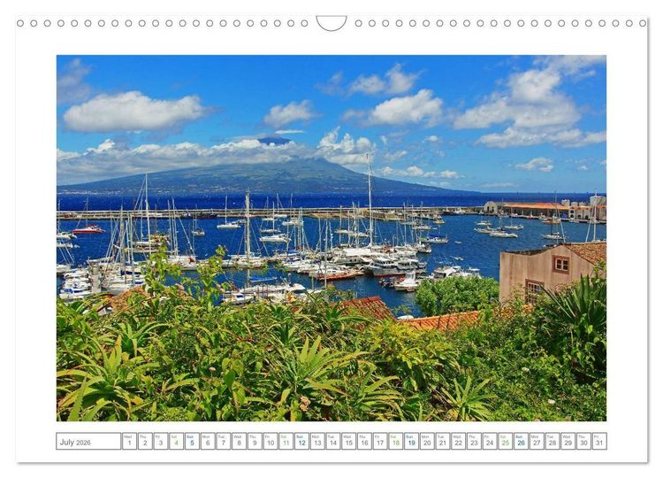 Produktbild: Archipelago of the Azores in the North Atlantic Ocean (Wall Calendar 2026 DIN A3 landscape), CALVENDO 12 Month Wall Calendar