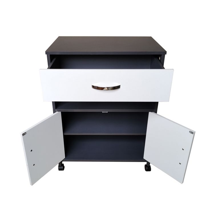 Produktbild: HTI-Living K&uuml;chenschrank Grau/Wei&szlig; Blanca K&uuml;chenschrank Grau/Wei&szlig; Blanca