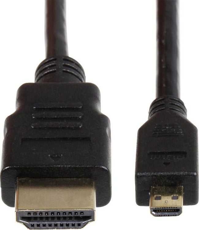 Produktbild: Joy-it K-1481 HDMI-Kabel Raspberry Pi&reg; [1x HDMI-Stecker - 1x HDMI-Stecker D Micro] 3.00 m Schwarz
