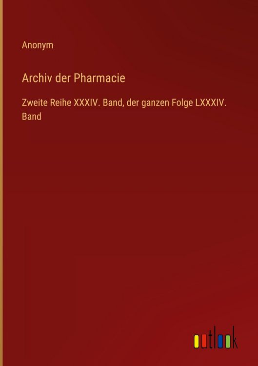 Produktbild: Archiv der Pharmacie