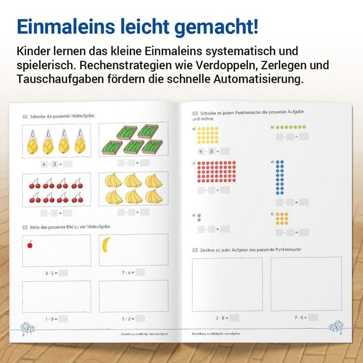 Produktbild: Das &Uuml;bungsheft Mathematik - Kleines Einmaleins