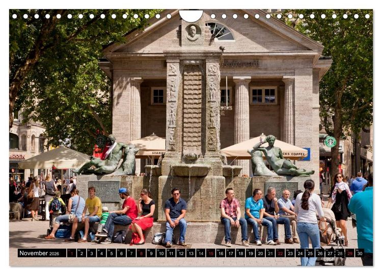 Produktbild: Hansestadt Hamburg (Wandkalender 2026 DIN A4 quer), CALVENDO Monatskalender