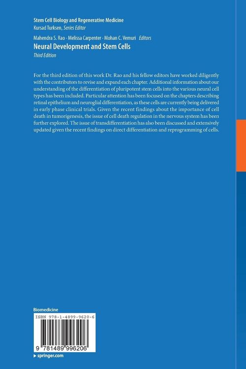 Produktbild: Neural Development and Stem Cells