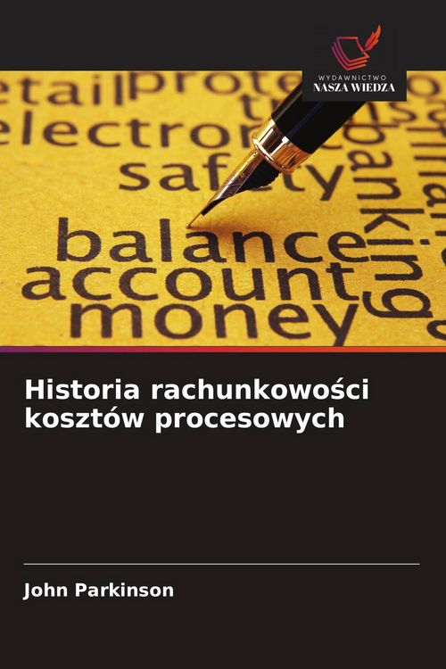 Produktbild: Historia rachunkowo&iquest;ci koszt&oacute;w procesowych