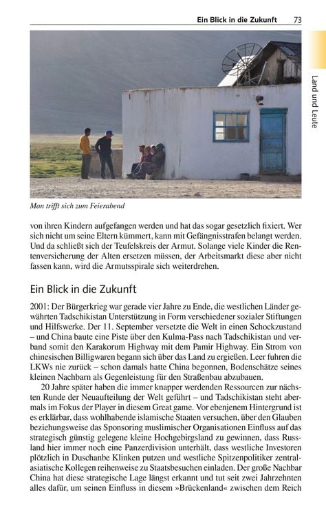 Produktbild: TRESCHER Reisef&uuml;hrer Tadschikistan