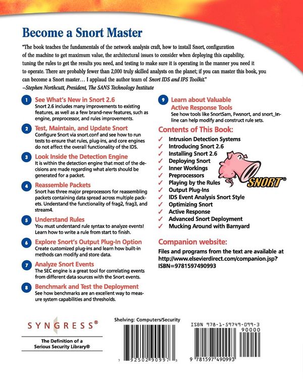 Produktbild: Snort IDS and IPS Toolkit