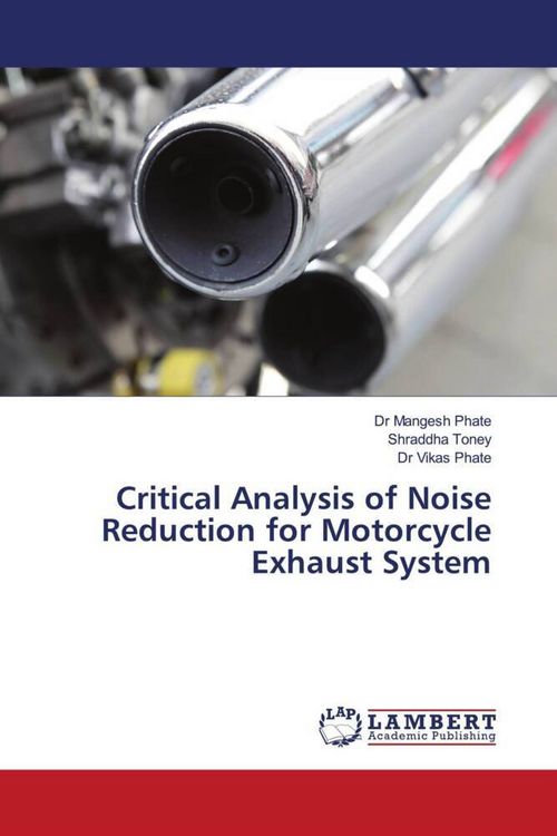 Produktbild: Critical Analysis of Noise Reduction for Motorcycle Exhaust System