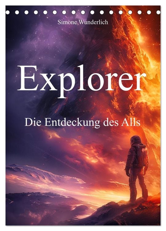 Produktbild: Explorer - Die Entdeckung des Alls (Tischkalender 2026 DIN A5 hoch), CALVENDO Monatskalender