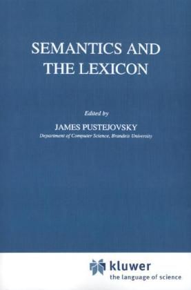Produktbild: Semantics and the Lexicon