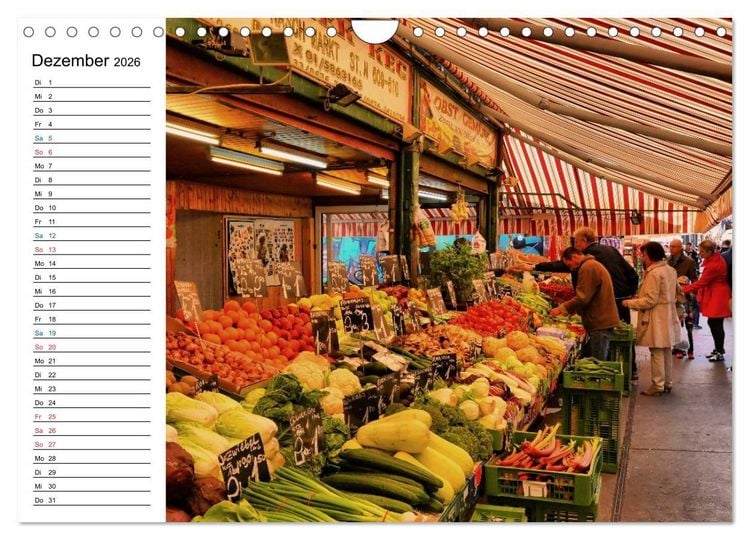 Produktbild: Wien - &Ouml;sterreichs charmante Hauptstadt (Wandkalender 2026 DIN A4 quer), CALVENDO Monatskalender