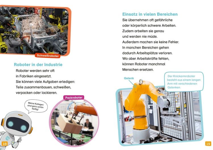 Produktbild: WAS IST WAS Erstes Lesen. Roboter