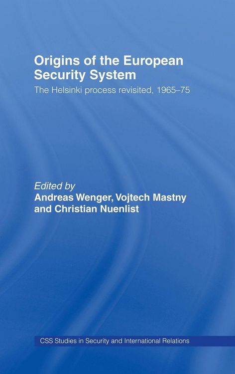 Produktbild: Origins of the European Security System
