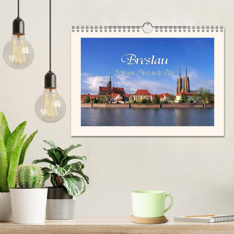 Produktbild: Breslau - Schlesiens Herz an der Oder (Wandkalender 2026 DIN A4 quer), CALVENDO Monatskalender