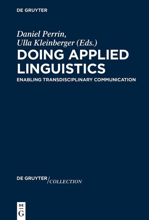 Produktbild: Doing Applied Linguistics