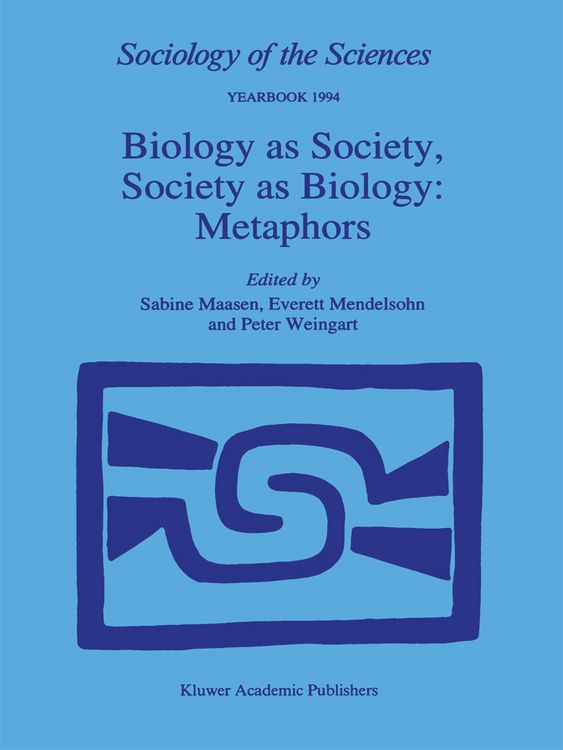 Produktbild: Biology as Society, Society as Biology: Metaphors