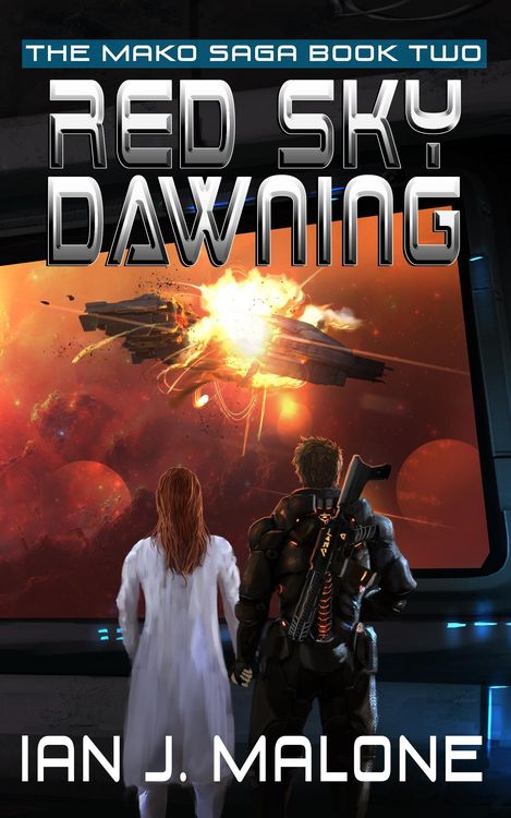 Produktbild: Red Sky Dawning (The Mako Saga, #2)