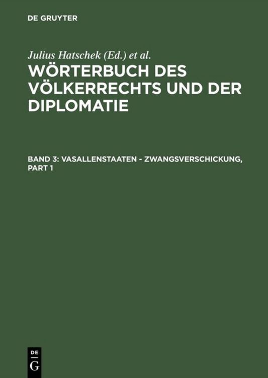 Produktbild: Vasallenstaaten - Zwangsverschickung