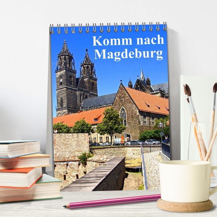 Produktbild: Komm nach Magdeburg (Tischkalender 2026 DIN A5 hoch), CALVENDO Monatskalender