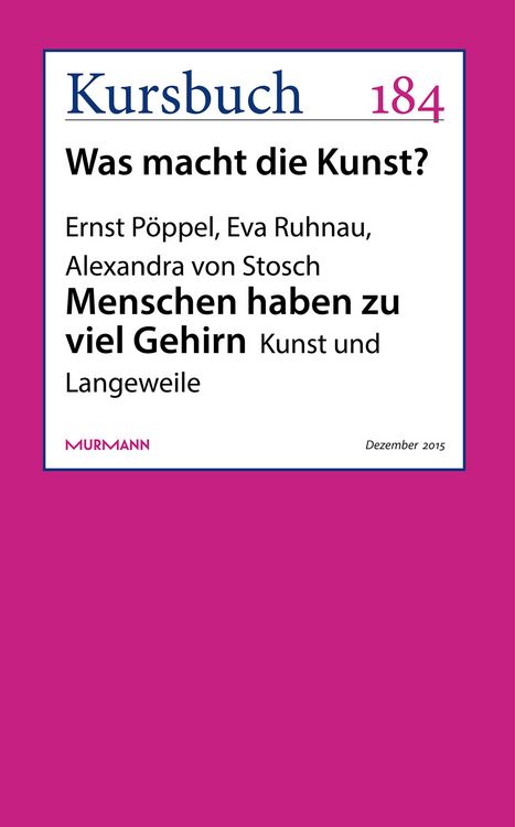 Produktbild: Menschen haben zu viel Gehirn