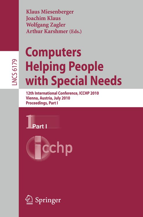 Produktbild: Computers Helping People with Special Needs, Part I