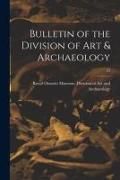 Produktbild: Bulletin of the Division of Art & Archaeology; 25