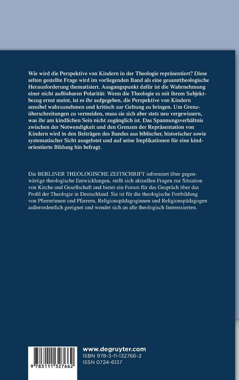 Produktbild: Theologie und Kinder