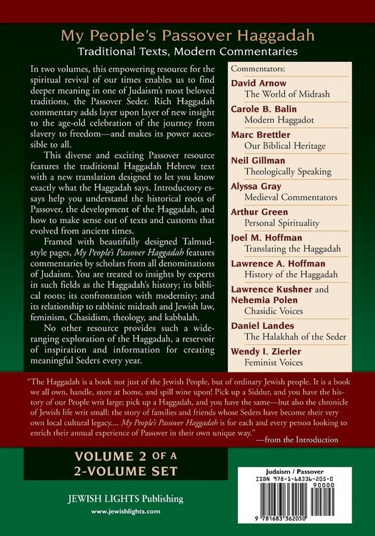 Produktbild: My People's Passover Haggadah Vol 2