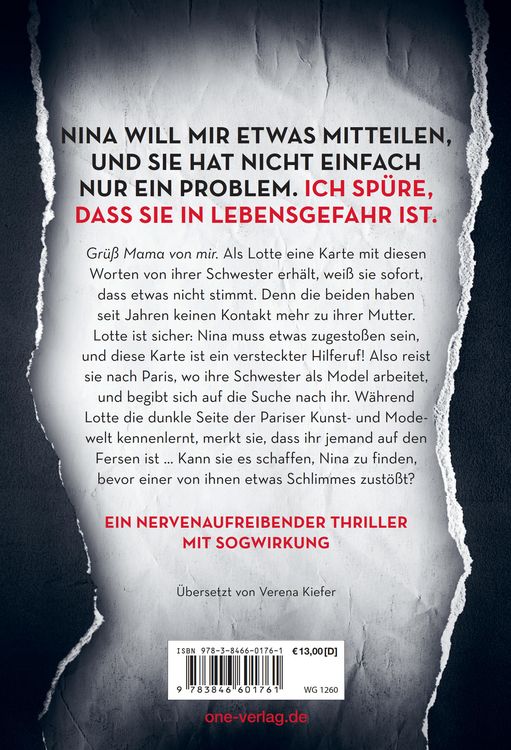 Produktbild: Missing in Paris - Wo ist Nina?