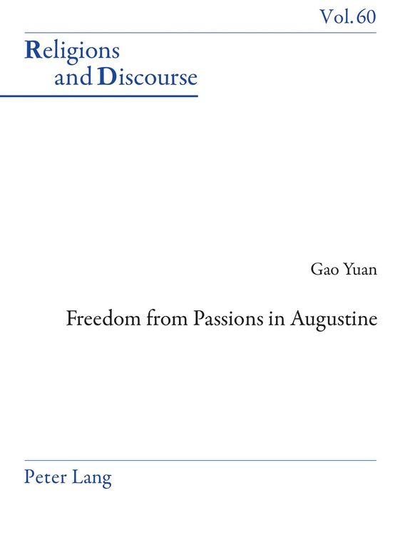 Produktbild: Freedom From Passions in Augustine